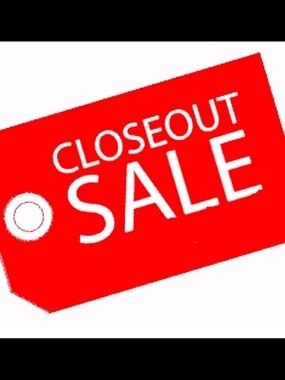 Closeout Sale Red Tag Graphic